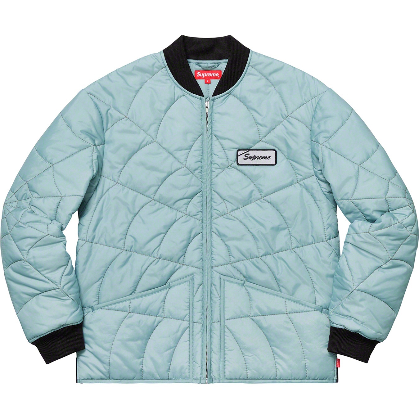 Spider Web Quilted Work Jacket view 3